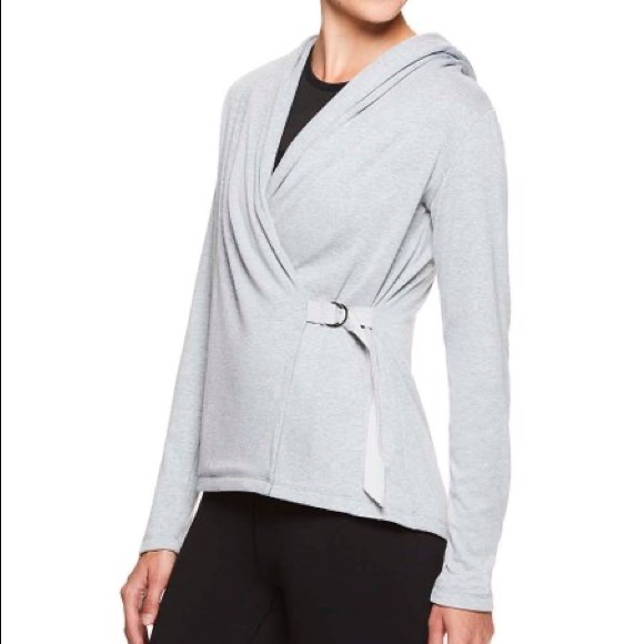 Gaiam Womens Jessica Biel Bryant Wrap Grey Heather - Picture 1 of 5